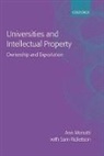 Ann Monotti, Ann Louise Monotti, Ann Louise (Senior Lecturer Monotti, Monotti Ann Louise, Sam Ricketson, Sam (Professor of Law Ricketson... - Universities and Intellectual Property
