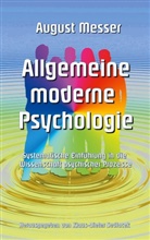 August Messer, Klaus-Diete Sedlacek, Klaus-Dieter Sedlacek - Allgemeine moderne Psychologie