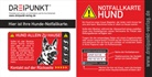 Schulze Media GmbH - Notfallkarte 'Hund'