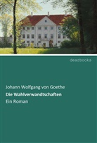 Johann Wolfgang von Goethe - Die Wahlverwandtschaften