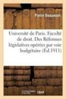 Beaumont - Universite de paris. faculte de