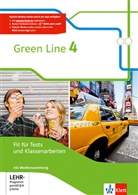 Paulin Ashworth, Pauline Ashworth, Niamh Humphreys, Harald Weisshaar - Green Line, Neue Ausgabe für Gymnasien (2014) - 4: Green Line 4 - Fit für Tests und Klassenarbeiten mit Lösungsheft und CD-ROM Klasse 8