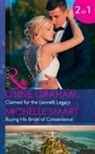 Lynne Graham, Lynne Smart Graham, Michelle Smart - Claimed for the Leonelli Legacy
