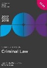 Kate Cook, Kate James Cook, Mark James, Richard Lee - Core Statutes on Criminal Law 2017-18