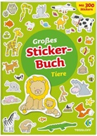 Elisabeth Kiefmann, Sandra Schmidt, Sandra Schmidt - Großes Sticker-Buch Tiere
