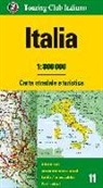 Italia 1:800.000. Carta stradale e turistica