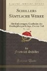 Friedrich Schiller - Schillers Sämtliche Werke, Vol. 11 of 15