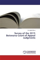 God'sglory Ifezue - Survey of the 2015 Botswana Court of Appeal Judgments