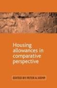 Kemp, Peter Kemp, Peter A Kemp, Peter A. Kemp - Housing Allowances in Comparative Perspective