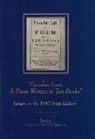 Michael Lieb, John T Shawcross, John T. Shawcross - “Paradise Lost: A Poem Written in Ten Books”