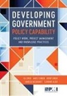 Algeo, Chivonne Algeo, Chivonne/ Connor Algeo, Dr Chivonne Algeo, Connor, Dr James Connor... - Developing Government Policy Capability