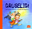 Sandra Grimm, Dimiter Inkiow, Paul Maar, Fredrik Vahle - Gruselig!, 1 Audio-CD (Audio book)