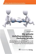 Manfred Binder - Die private Unfallversicherung - Deckung ja/nein