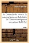 Anacharsis Cloots, CLOOTS ANACHARSIS, Cloots-a - La certitude des preuves du