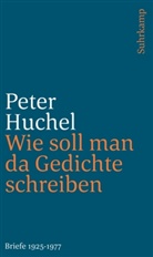 Peter Huchel, Hu Nijssen, Hub Nijssen - Wie soll man da Gedichte schreiben