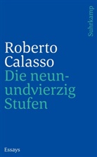 Roberto Calasso - Die neunundvierzig Stufen