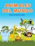 Coloring Pages for Kids - Animales del mundo para colorear Libro