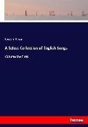 Joseph Ritson - A Select Collection of English Songs Volume the First