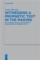 Noam Mizrahi - Witnessing a Prophetic Text in the Making