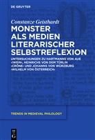 Constanze Geisthardt - Monster als Medien literarischer Selbstreflexion