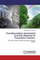 Julio César Cruz Chavira - Transboundary movement and the disposal of hazardous wastes.
