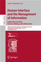 Saka Yamamoto, Sakae Yamamoto - Human Interface and the Management of Information: Supporting Learning, Decision-Making and Collaboration