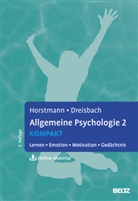 Gesine Dreisbach, Gernot Horstmann - Allgemeine Psychologie 2 kompakt. Bd.2