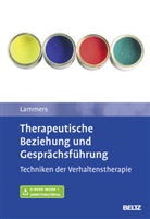 Claas-Hinrich Lammers, Pete Neudeck, Peter Neudeck - Therapeutische Beziehung und Gesprächsführung, m. 1 Buch, m. 1 E-Book