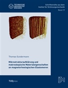 Thomas Gundermann - Mikrostrukturaufklärung und makroskopische Materialeigenschaften an magnetorheologischen Elastomeren
