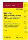 Wichtige Steuererlasse und Steuerrichtlinien, 2017/2018