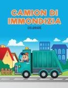 Coloring Pages for Kids - Camion di immondizia Colorare