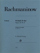 Sergei Rachmaninoff, Sergej Rachmaninow, Sergej W. Rachmaninow, Dominik Rahmer - Sergej Rachmaninow - Prélude D-dur op. 23 Nr. 4