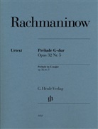 Sergei Rachmaninoff, Sergej Rachmaninow, Sergej W. Rachmaninow, Dominik Rahmer - Sergej Rachmaninow - Prélude G-dur op. 32 Nr. 5