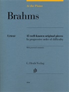 Johannes Brahms, Sylvia Hewig-Tröscher - Johannes Brahms - At the Piano - 15 well-known original pieces