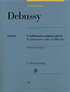 Claude Debussy, Sylvia Hewig-Tröscher - Claude Debussy - At the Piano - 9 well-known original pieces