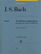 Johann Sebastian Bach, Sylvia Hewig-Tröscher - Johann Sebastian Bach - At the Piano - 16 well-known original pieces