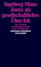 Ingeborg Maus - Justiz als gesellschaftliches Über-Ich