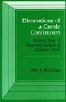 John R Rickford, John R. Rickford - Dimensions of a Creole Continuum