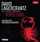 David Lagercrantz, Dietmar Wunder - Verfolgung, 2 MP3-CDs (Hörbuch)