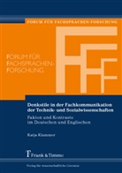 Katja Klammer - Denkstile in der Fachkommunikation der Technik- und Sozialwissenschaften