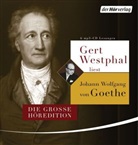 Johann Wolfgang Von Goethe, Gert Westphal - Gert Westphal liest Johann Wolfgang von Goethe, 6 Audio-CD, 6 MP3 (Hörbuch)