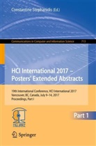 Constantin Stephanidis, Constantine Stephanidis - HCI International 2017 - Posters' Extended Abstracts