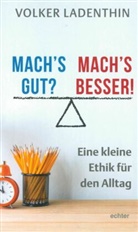 Volker Ladenthin - Mach's gut? Mach's besser!