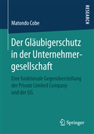 Matondo Cobe - Der Gläubigerschutz in der Unternehmergesellschaft
