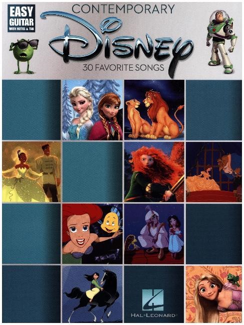 Contemporary Disney: Easy Guitar With Notes And Tab - Noten, Sammelband, Tabulatur für Gitarre