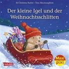 M Christina Butler, M. Christina Butler, Tina Macnaughton - Der kleine Igel und der Weihnachtsschlitten