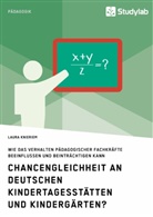 Laura Knieriem - Chancengleichheit an deutschen Kindertagesstätten und Kindergärten?