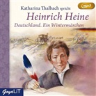 Heinrich Heine, Katharina Thalbach - Deutschland. Ein Wintermärchen, 1 MP3-CD (Hörbuch)