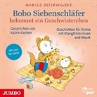 Markus Osterwalder, Katrin Gerken - Bobo Siebenschläfer bekommt ein Geschwisterchen, 1 Audio-CD (Hörbuch)