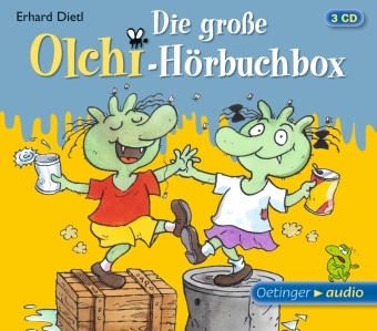 Erhard Dietl, Dieter Faber, Ob, Frank Oberpichler, Monty Arnold, … - Die große Olchi-Hörbuchbox, 3 Audio-CD Enthält drei Hörbücher